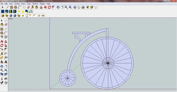 Creation of an uncomfortable ride: Step 4